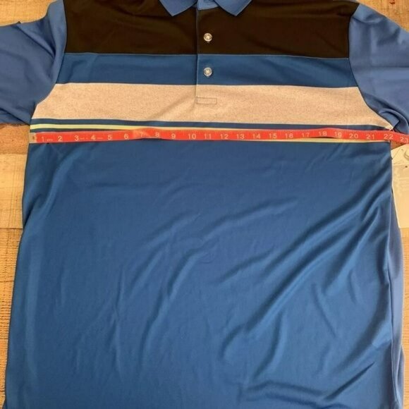 Callaway Opti-Dri Golf Shirt Mens M Magnetic Blue NWT - Picture 8 of 9